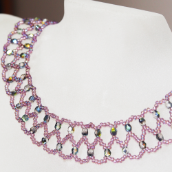 Necklace - Dentelle Urania - Necklace - Laiton bronze